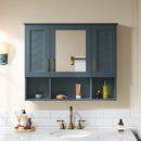 Modern Wall Mounted Medicine Cabinet With Adjustable Shelves, Soft Close Doors, High Define Mirror