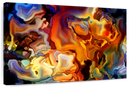 Abstract Stained Glass Wall Art