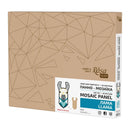 Rosa Talent Llama - Painting Your Puzzle Art Kit. MDF Mosaic Panel. 9.06*19.09 inches.