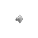 Satin Steel "Flow" T-Bar Cabinet Knob and Drawer Pull