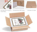 Framed Christmas Forest Wall Art Set 5 Piece Holiday Decor