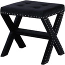 Upholstered Accent Bench With Nailhead Trim