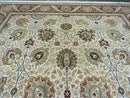 9' X 12' Vintage Handmade Wool Rug Pakistani Floral Design Nice Vegetable Dye