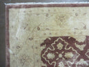 7' X 10' Vintage Fine Handmade Pakistan Peshawar Chobi Floral Wool Rug Vegy Dye
