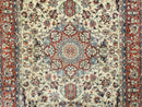 4' X 6' Handmade Ultra Fine Chinese Floral Oriental Wool Rug Hand Knotted Beige