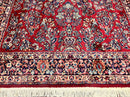 Karastan Rug 5.9 x 9 Red Sarouk