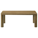 Castlewood Engineered Wood Cocktail Coffee Table Brown Oak