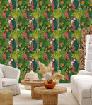 Green Exotic Plants Wallpaper
