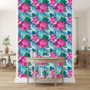 Large Pink Flower Wallpaper