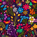 Stylish Brightly Flowers Wallpaper Tasteful Quality