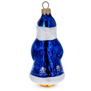 Snow Maiden Snigurochka Glass Christmas Ornament