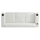 BEIGE  3 SEATER SOFA,BEIGE COLOR
