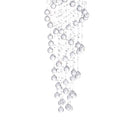 Crystal Chandelier Double Helix// 7 Light, 73" Hanging Length
