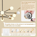 Gold Black Sputnik Chandelier 12 Light With Adjustable Height
