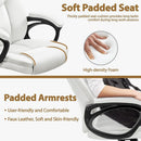High Back Executive Chair White Ergonomic Office Chair