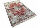 4' X 6' Vintage Fine Handmade Chinese Oriental Silk Rug 400 KPSI Wow