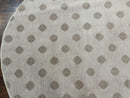 Round Power Loomed Rug 5x5, Contemporary Modern Round Carpet, 5ft Round