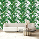 Palm Green Leaves Wallpaper
