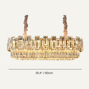 Aabgenay Ellipse Chandelier