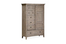Paxton Place - Wood Door Chest - Dove Tail Gray
