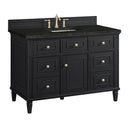 James Martin Lorelai 48" Single Bathroom Vanity, Black Onyx