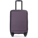 20" Carry on Luggage Lightweight Suitcase, Spinner Wheels, Purple
