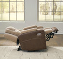 Mixed Motion - Power Recliner With Adjustable Headrest