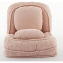 Human Dog Bed, Lazy Sofa Couch, 5 Adjustable Position,sit,sleep,fold,suit to put in bedroom, living room, Space Saving Design, Pink