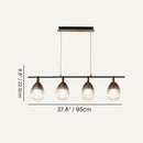 Abdou Linear Chandelier