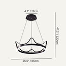 Ablazea Round Chandelier