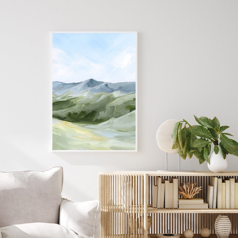 "Above the Treeline" Art Print