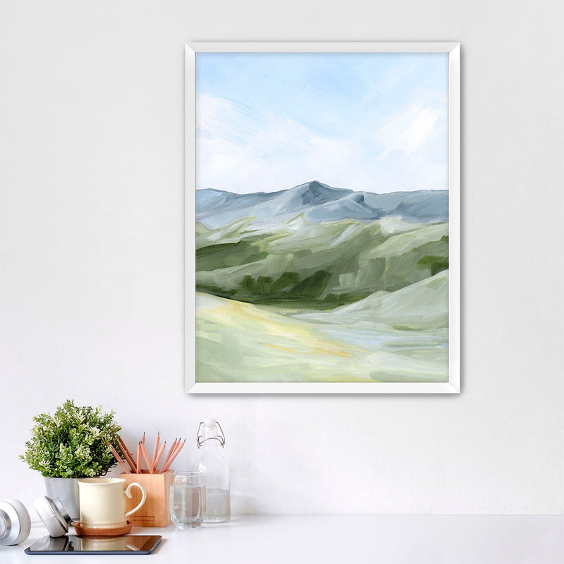 "Above the Treeline" Art Print