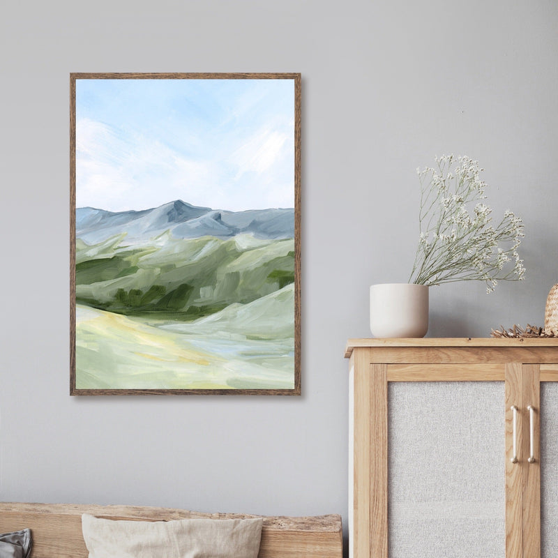 "Above the Treeline" Art Print