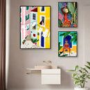 Abstract Beach Canvas Print