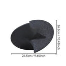 Abstract black glossy geometric ceramic gyroscope ornaments living room