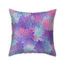 DecorBites™ Blue Purple Polyester Pillow Case Throw Pillow Cover for Home Office Bedroom Sofa
