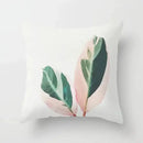 Abstract botanical earthy decorative pillowcase living room cushion cover