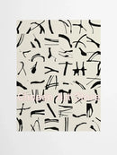 Abstract Canvas Poster Prints Set