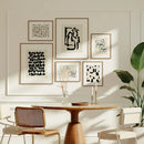 Abstract Canvas Poster Prints Set