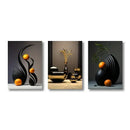 Black Gold Abstract Prints