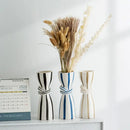 Abstract Ceramic Hydroponic Vase Black