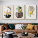 Abstract Geometric Canvas Art Set