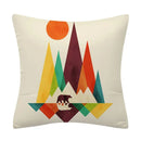 Abstract geometry pattern cushion cover living room throw pillowcase