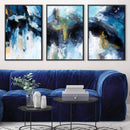 Abstract Glacial Canvas