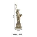 Abstract golden eagle resin statue living room decor