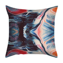 Abstract ink marbling cushion cover living room throw pillow
