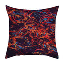 Abstract ink marbling cushion cover living room throw pillow
