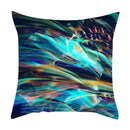 Abstract ink marbling cushion cover living room throw pillow