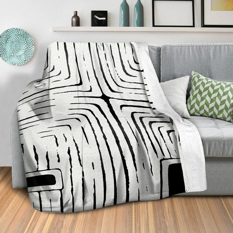 Abstract Labyrinth Blanket