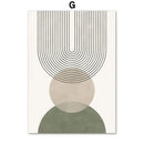 Abstract Leaf Canvas Wall Art